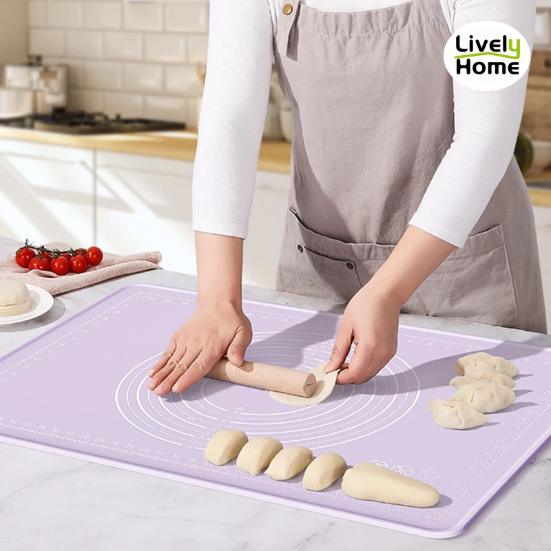

Oversize 70x50 Kneading Pad Baking Dough Mat Silicone Extra Large Non-stick Thick Food-grade Silicon Sheet Kitchen Pastry Board