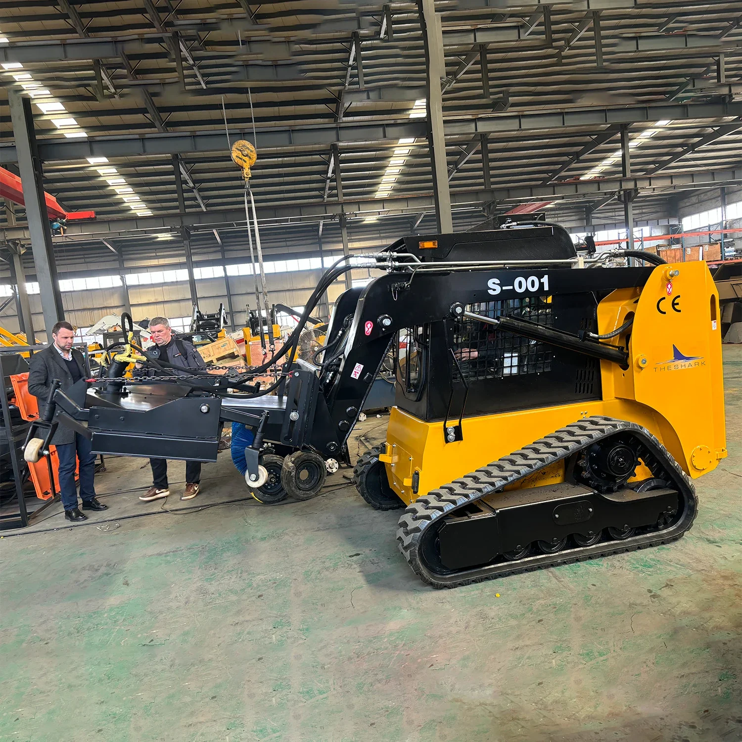 EPA CE TS65 75hp китайский погрузчик с бортовым поворотным поворотом лесного хозяйства