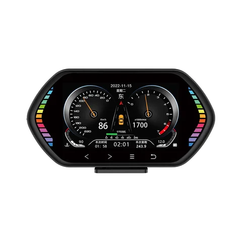 Универсальный проекционный дисплей F12 OBD2 GPS Спидометр умные аксессуары для автомобиля