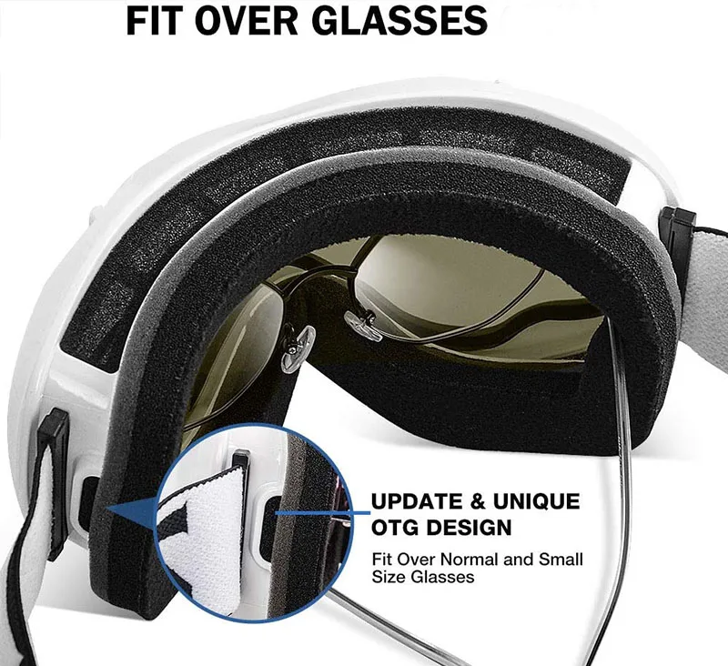 Противотуманные и Нескользящие полноразмерные очки азиатского стиля какамат