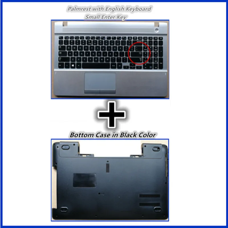 Новая нижняя крышка для Samsung NP300E5E 270E5U 270E5J 270E5R 270E5G 270E5E 275E5V 275E5E