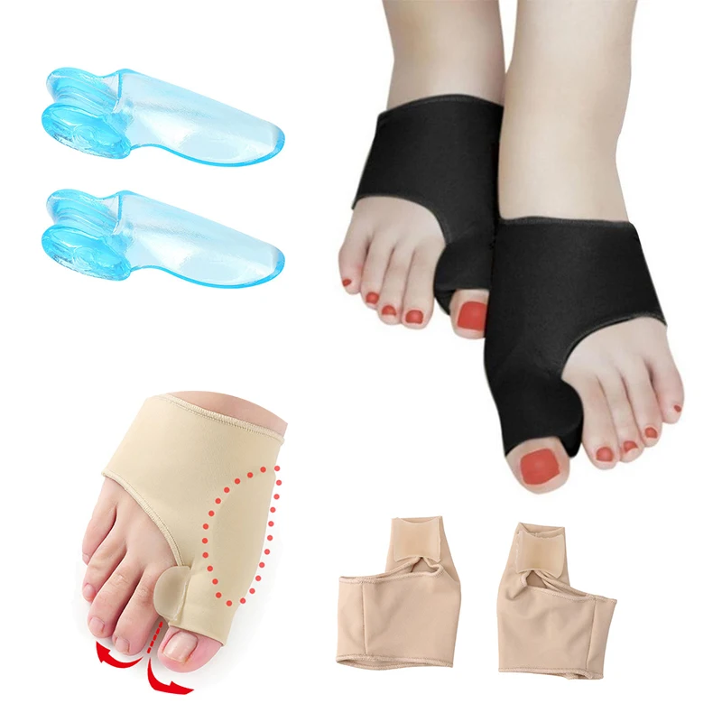 

Sdotter Big Bone Orthopedic Bunion Correction Pedicure Socks Silicone Hallux Valgus Corrector Braces Toes Separator Feet Care To