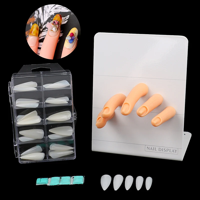 

Инструмент для обучения Нейл-арту, поставка маникюра, магнитная пластиковая силиконовая тренировочная ручка для маникюрного салона