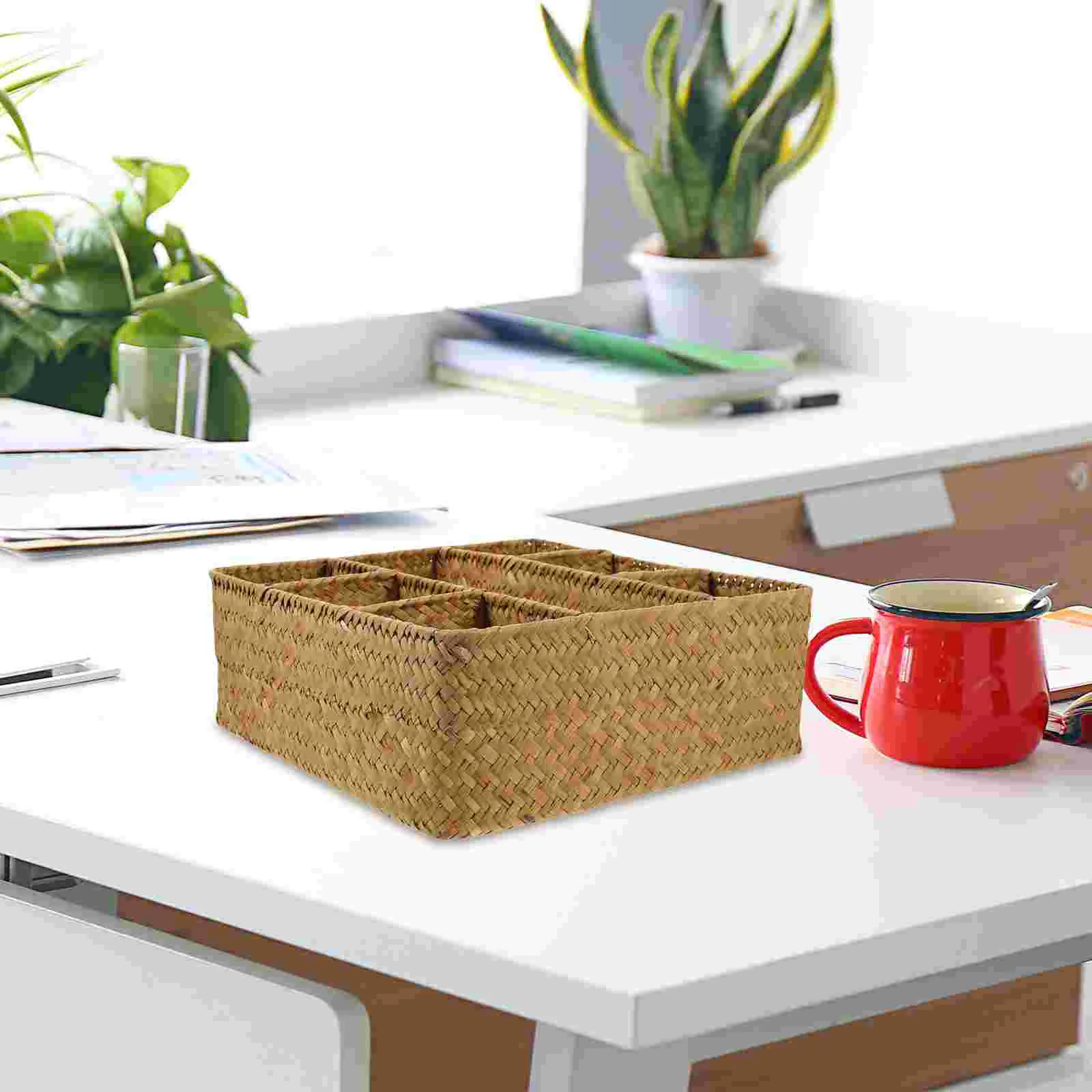 

Storage Decor Coffee Station Condiment Organizer Willow Seasoning Packet Holder