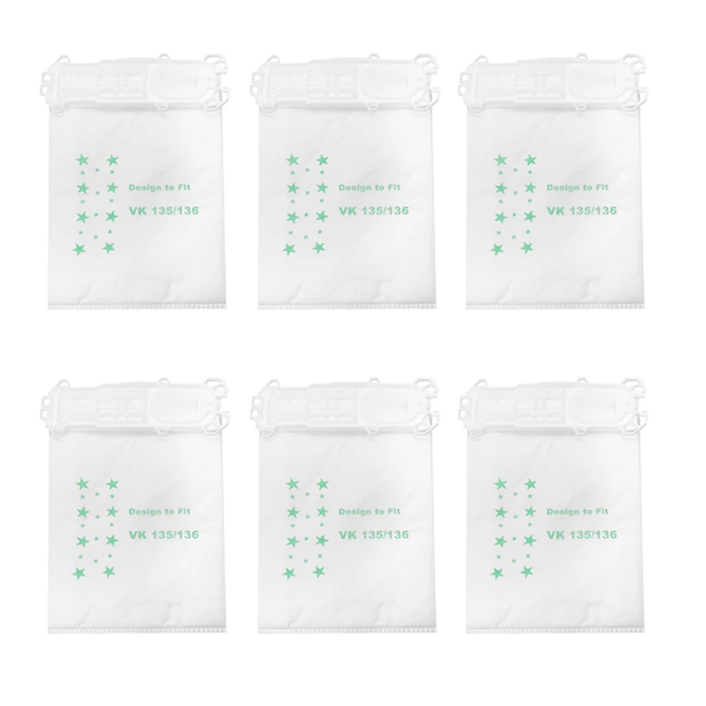 

6 шт., Сменные аксессуары для пылесоса Kobold VK135 VK136 FP136