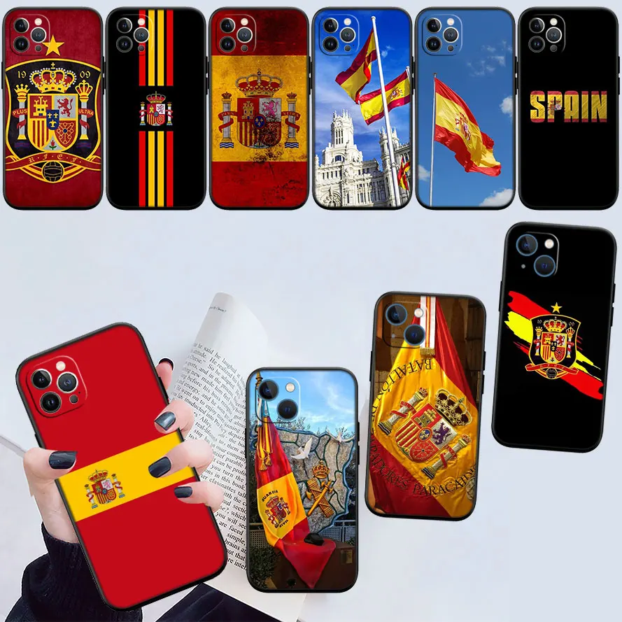 Новые высококачественные мобильные телефоны DT18 с флагом Испании фотосессия для