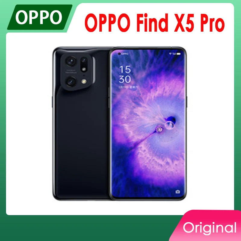 Оригинальный телефон OPPO find X5 Pro 5G Dimensity 9000 NFC Google play мобильный snapdragon flash charger 12 Гб ROM