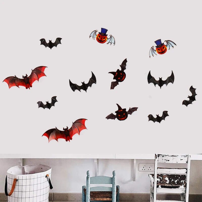 Съемные 3D-наклейки на Хэллоуин