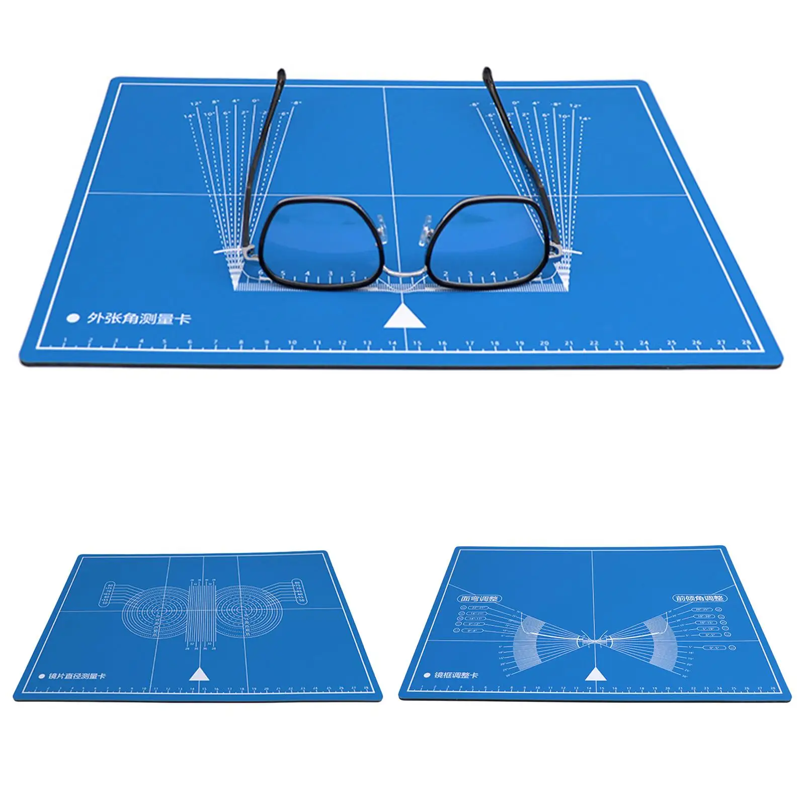 

Double Side Glasses Adjustment Plate External Opening Angle Measurement Tool Accessory for Optical Adjust & Test Glasses