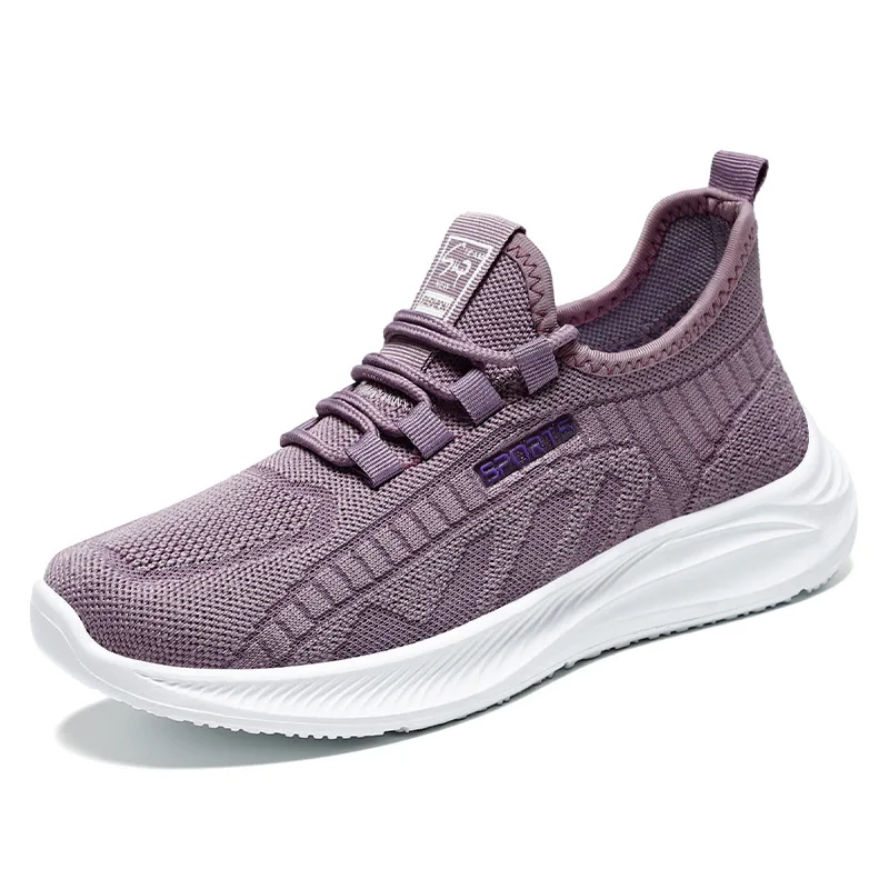 

2023 New Sport Running Shoes Women Air Mesh Breathable Walking Women Sneakers Comfortable White Fashion Casual Sneakers