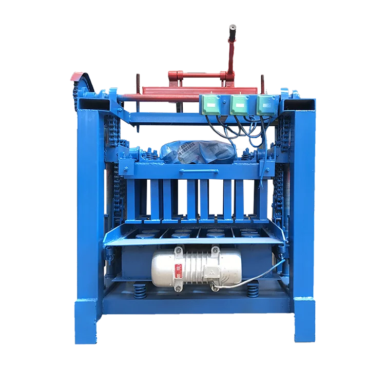 

China Hot Sale Small Scale Cement Concrete Fly Ash Paver Interlocking Brick Block Making Machine Price