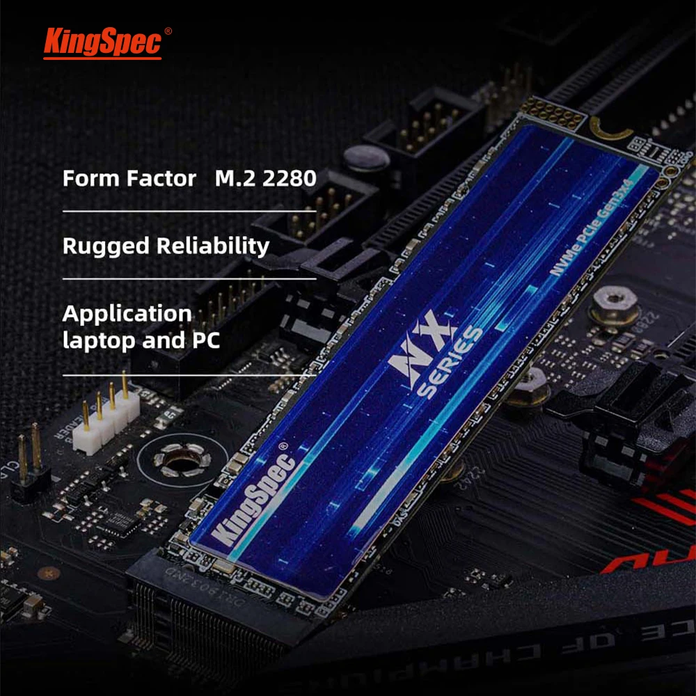 KingSpec SSD M.2 NVME PCIe 3,0 128G 256G 512G 1 ТБ Sd M.2 2280 SSD Nvme M2 Жесткий Диск Внутренний твердотельный накопитель для ноутбука