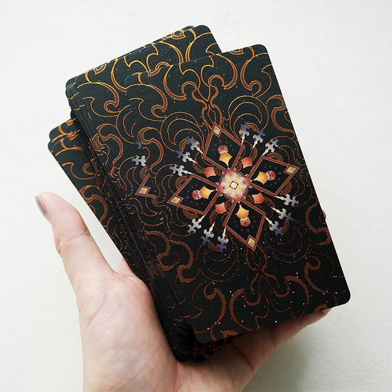 Подлинная Звездная ночь Таро в коробке Подростковая Повседневная карточная игра