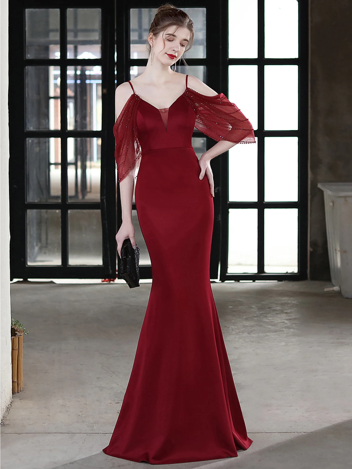 Женское платье-макси с открытой спиной летнее элегантное облегающее длинное