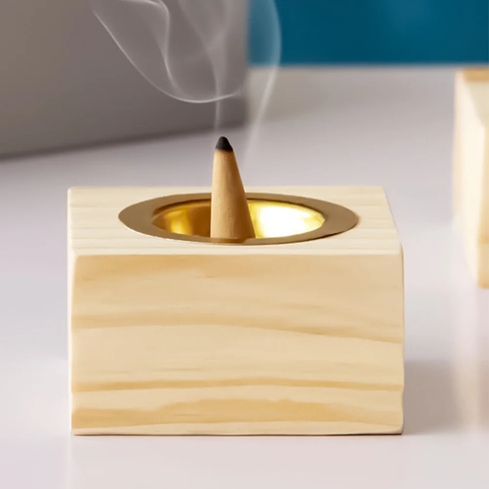 

Burner Wood Cone Holder Stick Censer Cone Burner