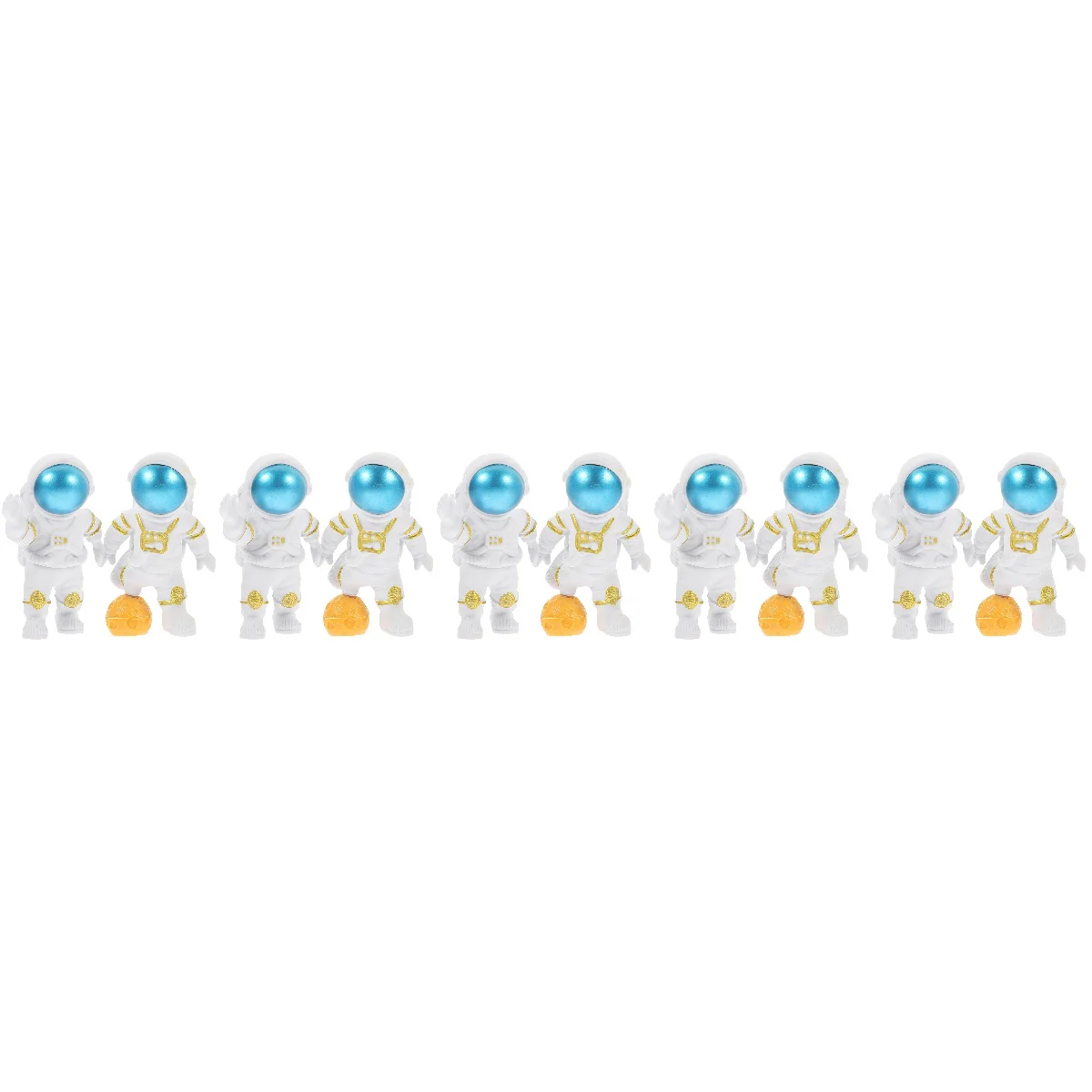 

10 pcs House Aquarium Tank Tank Astronaut Statue Tank Supplies for House Tank