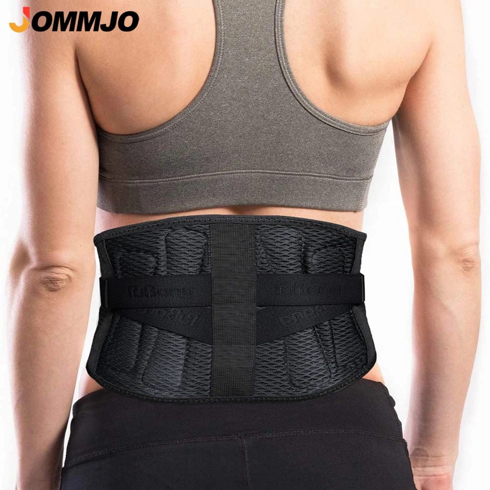 

Поясничный поддерживающий пояс, нижняя спина, бандаж для подтяжки, гернизированный диск, Sciatica, облегчение боли, дышащий Поясничный Бандаж для мужчин и женщин