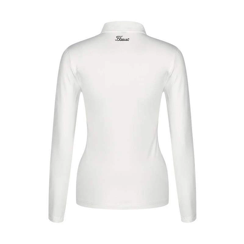 Women's Golf T-shirt Summer Fashion Sports Long Sleeve Shirt Quick Dry Breathable Polo Shirt for Ladies