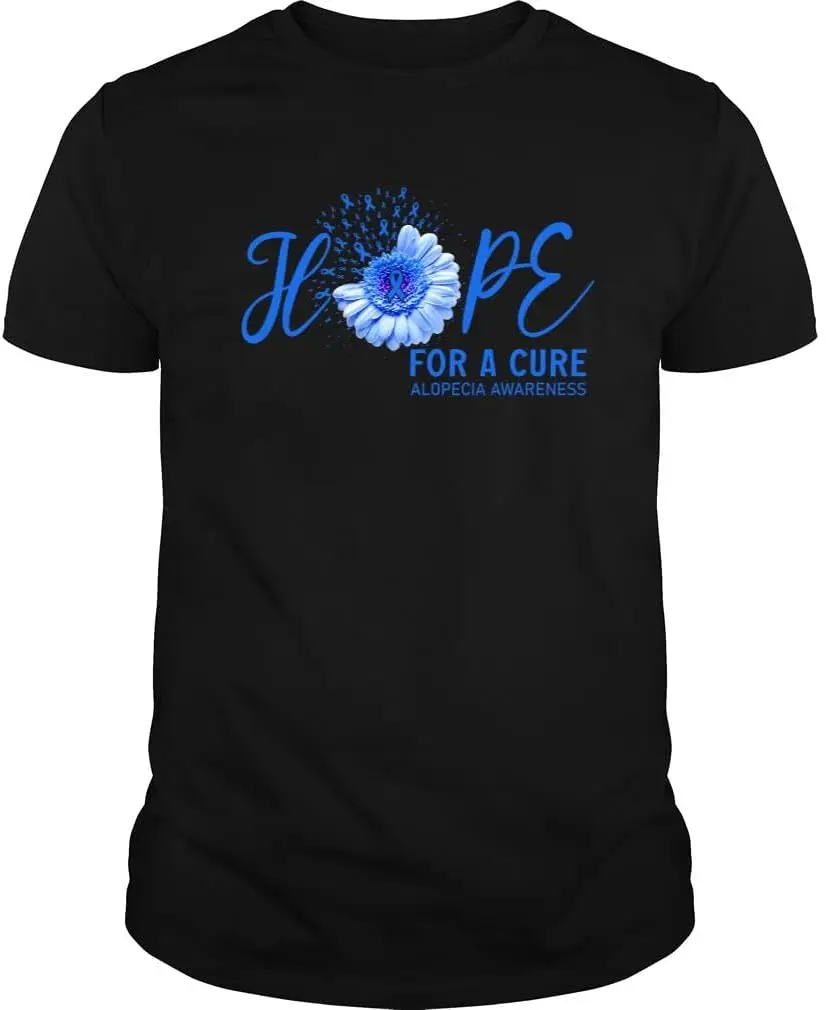Футболка унисекс Hope for A Cure Alopecia Awareness