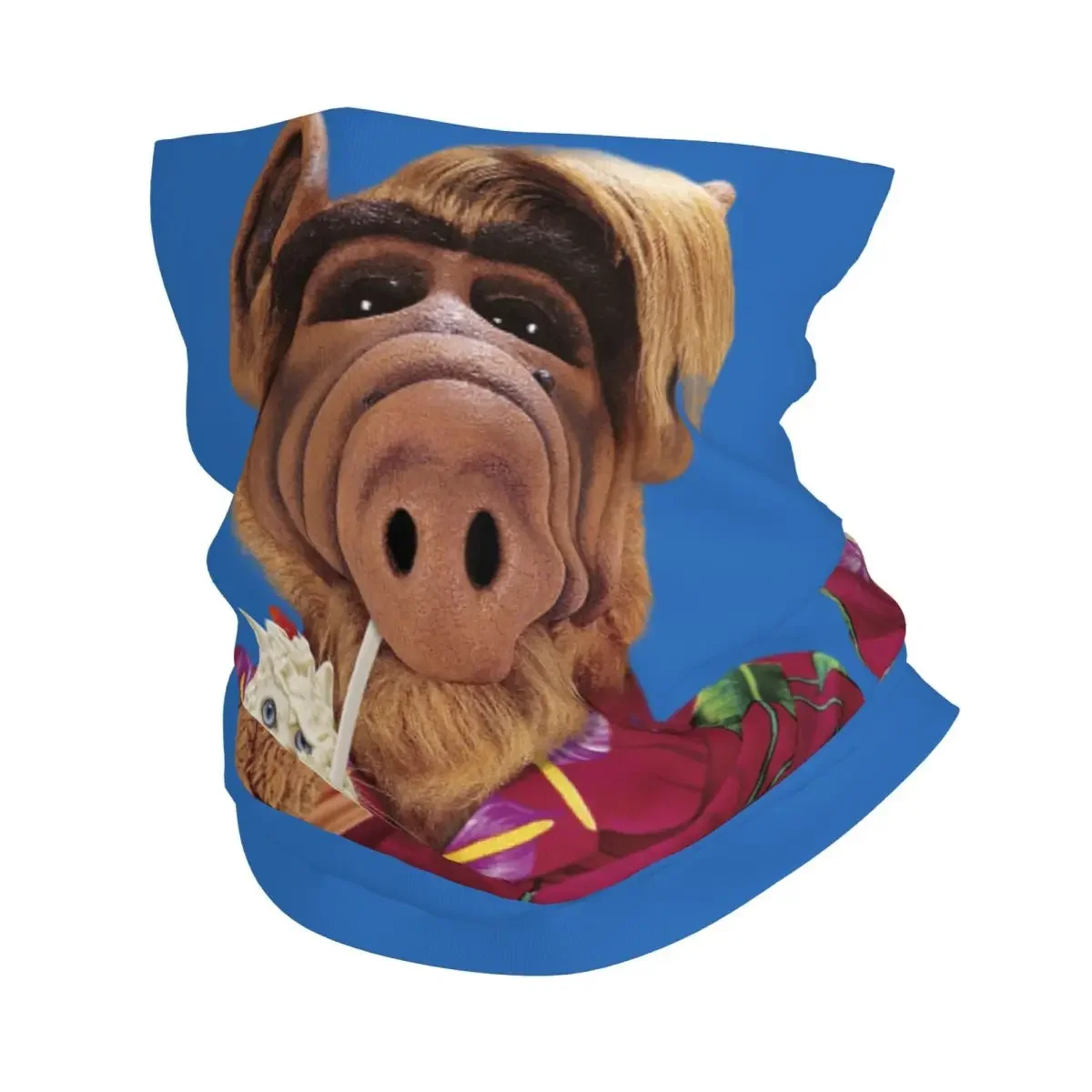 Забавная бандана Alf Meme обогреватель шеи для мужчин и женщин зимний лыжный