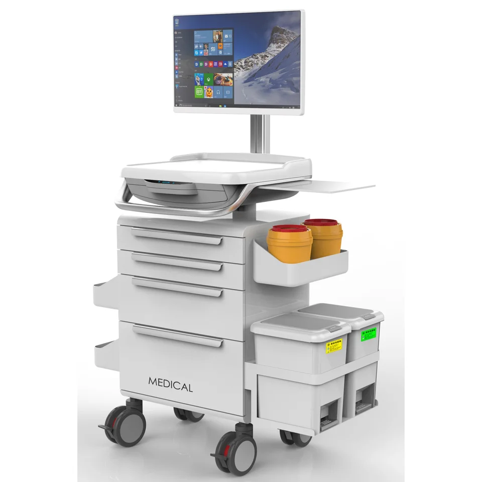 

High quality 2022 New Design Factory cheap price OEM Hospital Furniture Cart Endoscope Trolley for sale