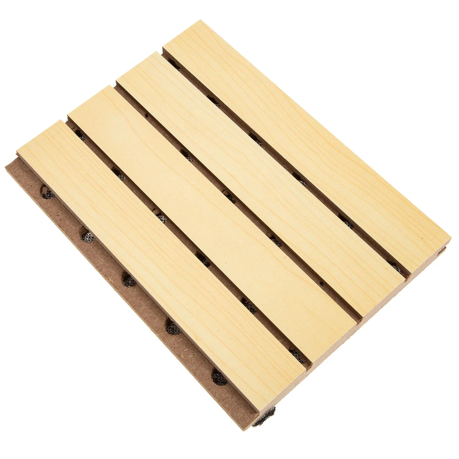 

Recording Studio Sound Treatment Panel Slot Designed Sound Absorbing Panel