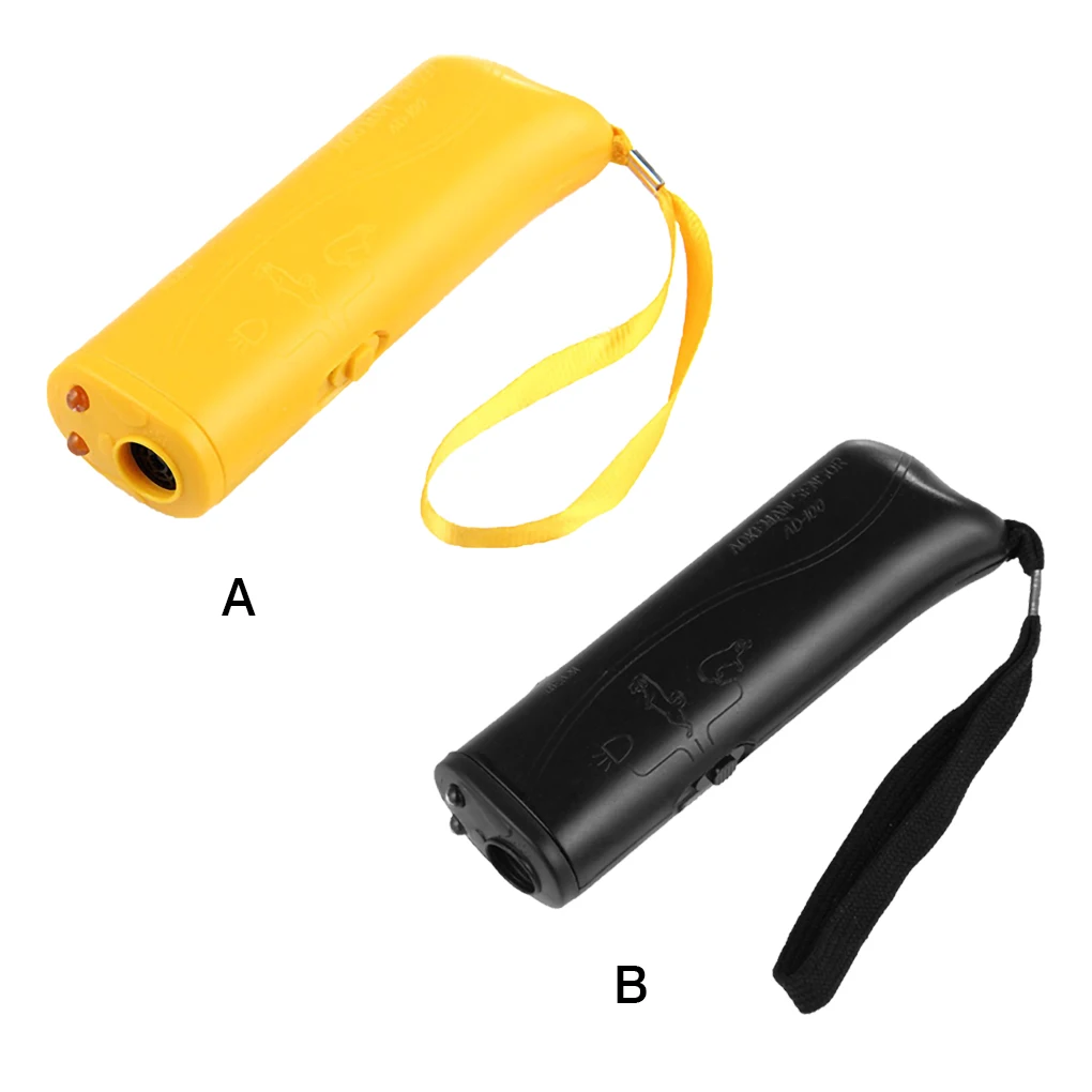 

Тренажер для домашних животных Sonic разноцветный 3 в 1 Отпугиватель собак для самозащиты Устройство остановки коры светодиодный инструмент д...