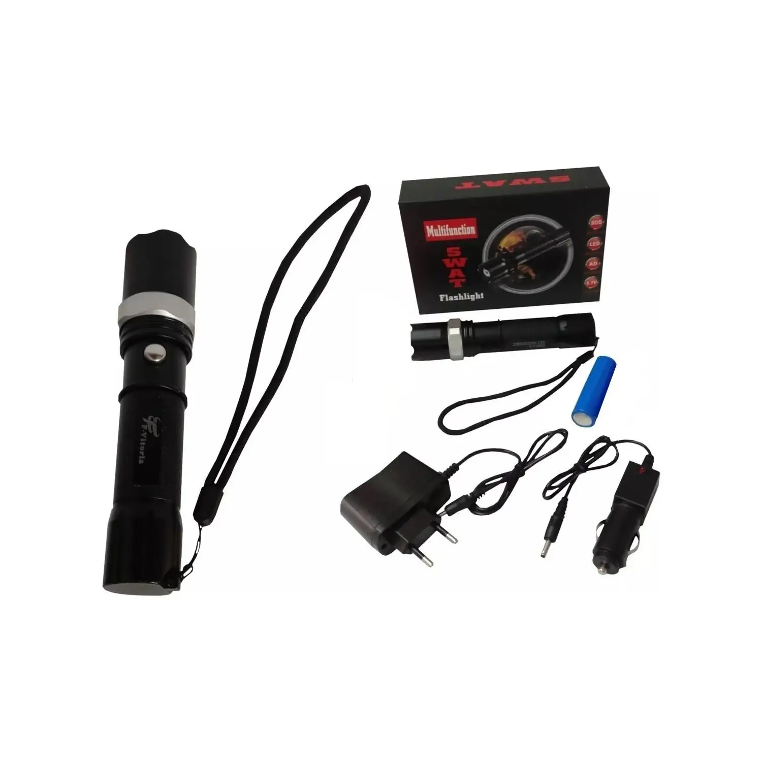 

Swat Km-110 Профессиональный перезаряжаемый светодиодный эргономичный дизайн практичные продукты