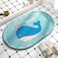 Oval Animals Welcome Entrance Doormats Carpets Rugs For Home Bath Living Room Floor Stair Kitchen Hallway Non-Slip Rainbow Gamer