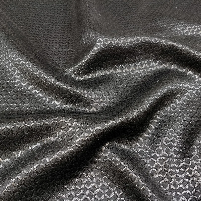 Жаккардовая ткань в клетку шелковая для костюма чистая темная юбка шорты