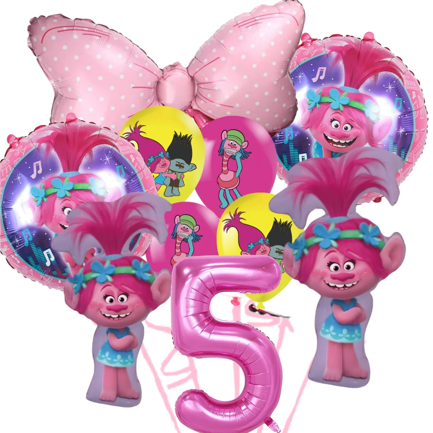 

Набор латексных шаров Тролли MINISO