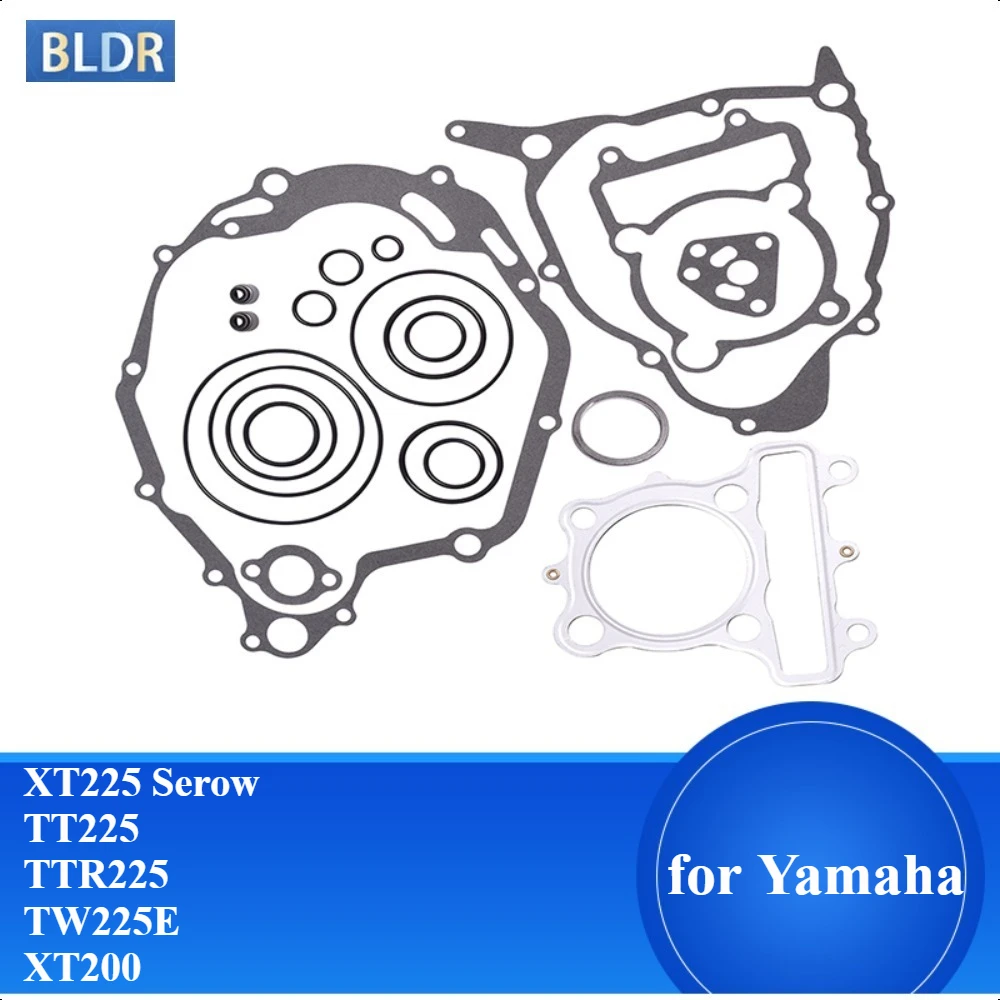 Фото Полный комплект прокладок головки цилиндра для капитального ремонта YAMAHA XT225 Serow TW225E TT225 TTR225 XT200 TW200 XT TW TT TTR 225 №1