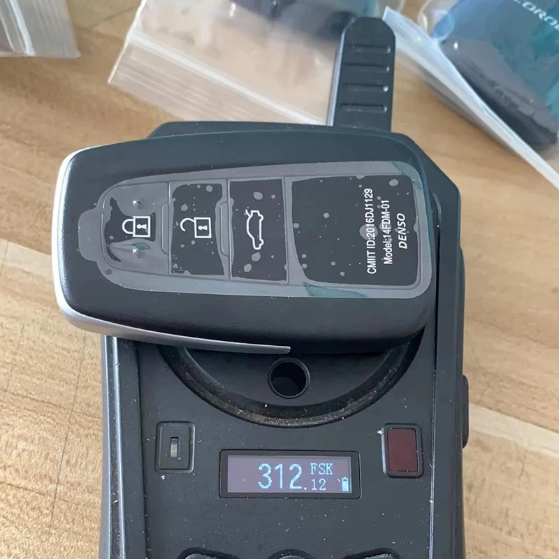 Запасной смарт-ключ KEYECU брелок без ключа 312/314 МГц 4A чип HYQ14FBN 231451-2000 для