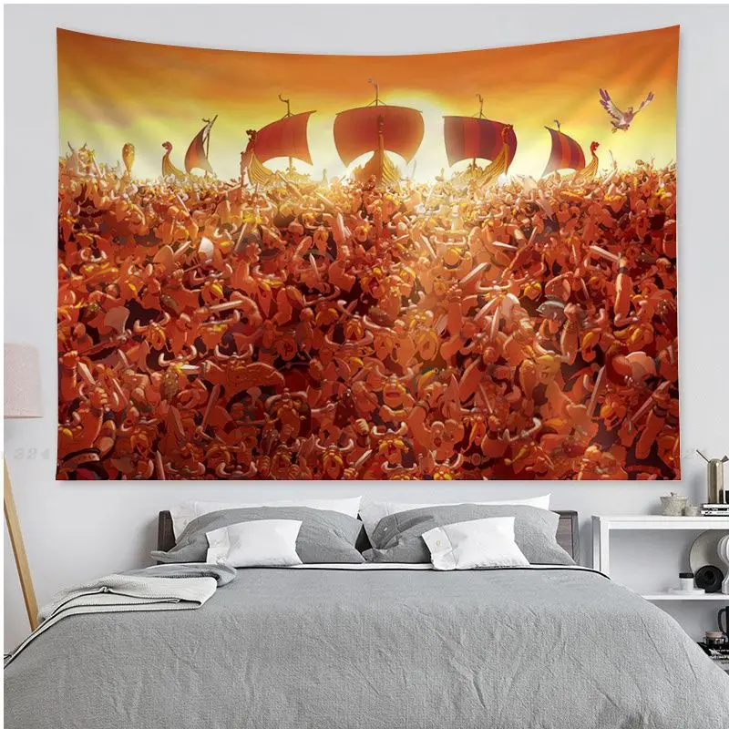 Настенный Гобелен Asterix художественная научная фантастика домашний декор дешевый