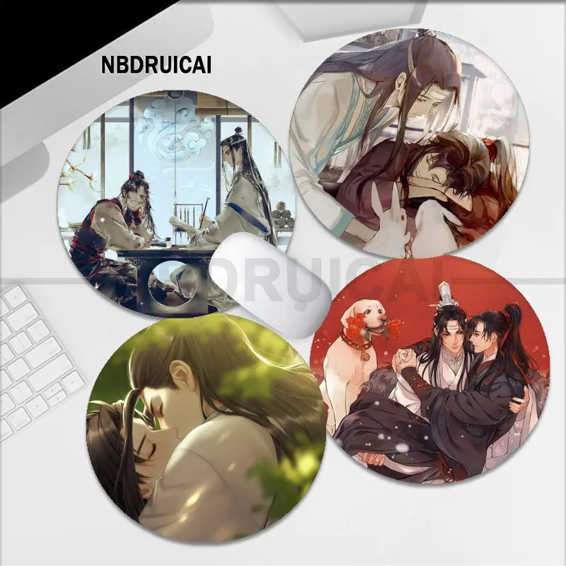 

Mo Dao Zu Shi MDZS INS Tide Round Cabinet Gaming Laptop Computer Desk Mat Office Notbook Mouse Pad Mouse Mat For PC Desk Pad