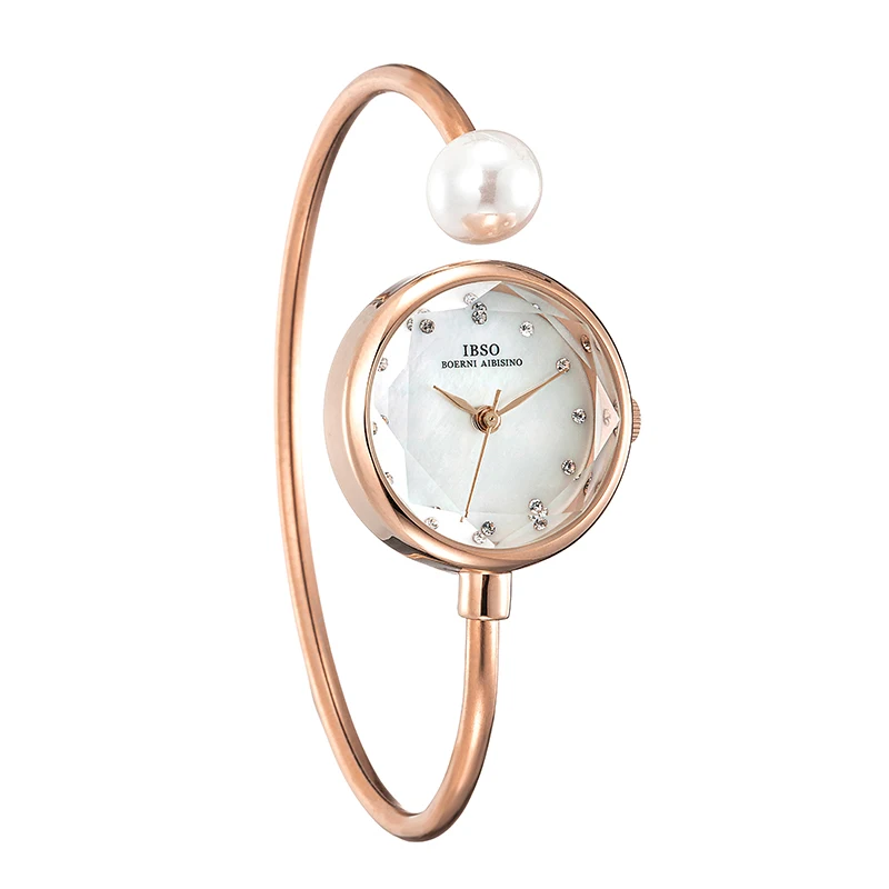 Enlarge Luxury Brand Small Watch Bracelet Women Diamond Stainless Steel Lady Wristwatch Waterproof Elegant Female Wrist Hand Ring Clock
