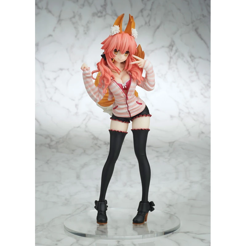 

Fate/Extra CCC Tamamo No Mae Caster Plain Clothes PVC Anime Figure Toy Model Dolls Adult Collection Gift