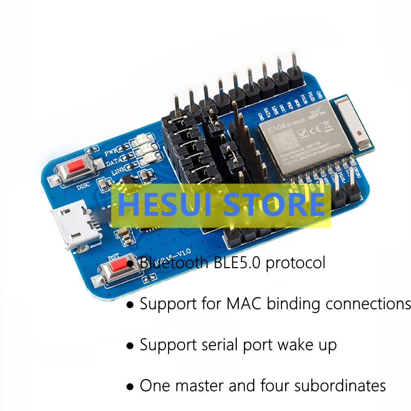 E104-BT5032A-TB nRF52832 комплект тестовых модулей Bluetooth BLE5.0 с низким энергопотреблением и последовательным портом