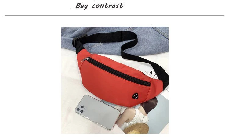 New Fashion Sports Outdoor Wallet For Men And Women Of Pure Color Large Chest Package Feature Phones  Wallet