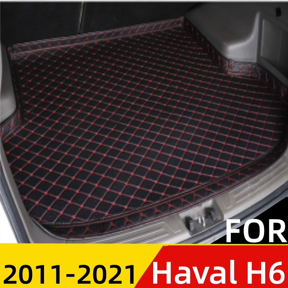 

Car Trunk Mat For Haval H6 2011 12-2021 All Weather XPE High Side Rear Cargo Cover Carpet Liner AUTO Tail Parts Boot Luggage Pad
