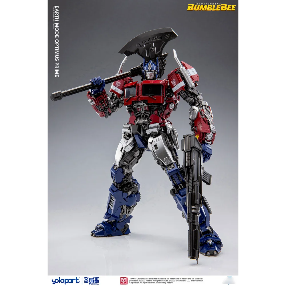 В наличии 100% оригинальный Yolopark SOSKILL OPTIMUS PRIME Bumblebee Earth Mooe Optimus Prime сборная