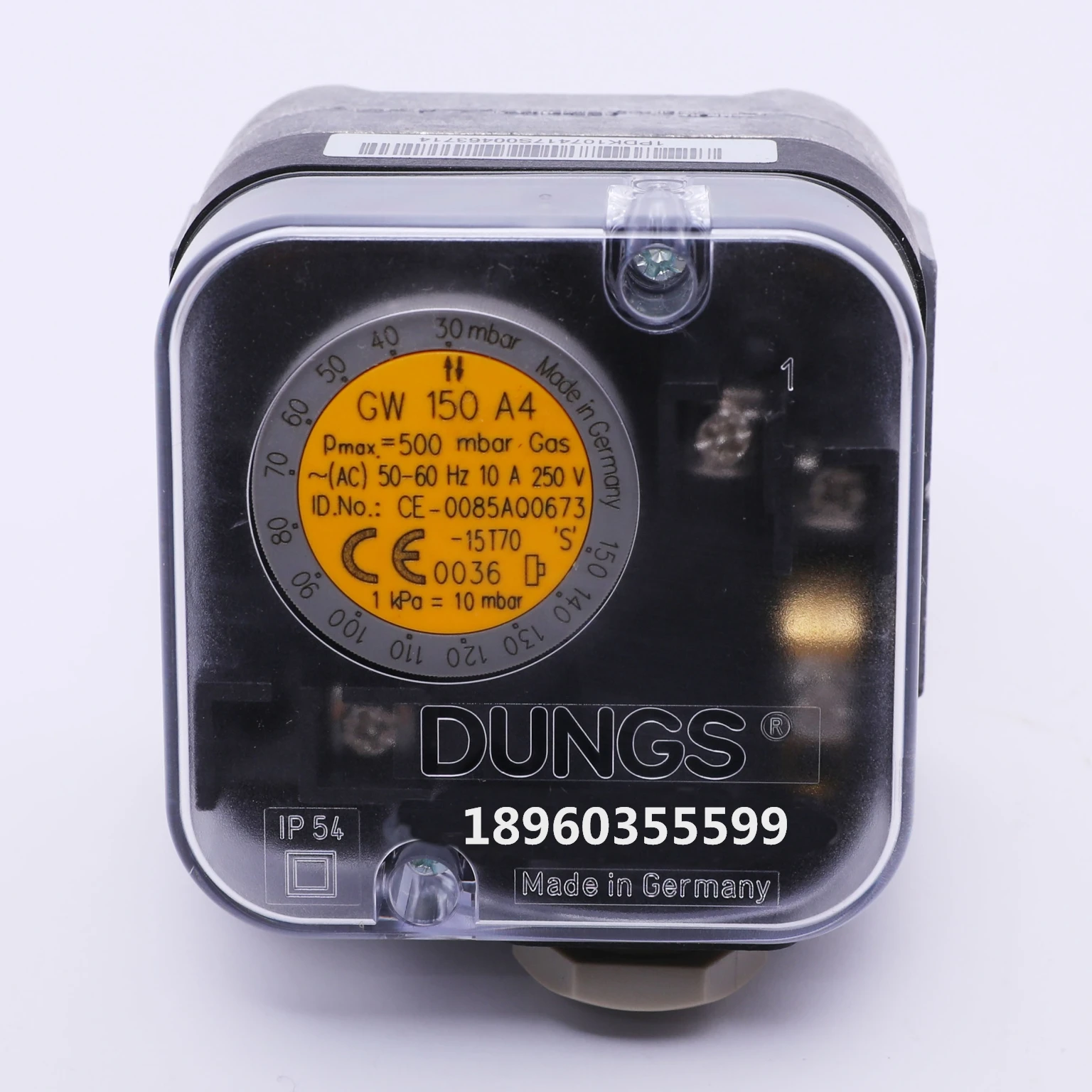 

GW10A4 pressure switch GW150A4 GW3A4/original DUNGS Dongsi gas pressure switch