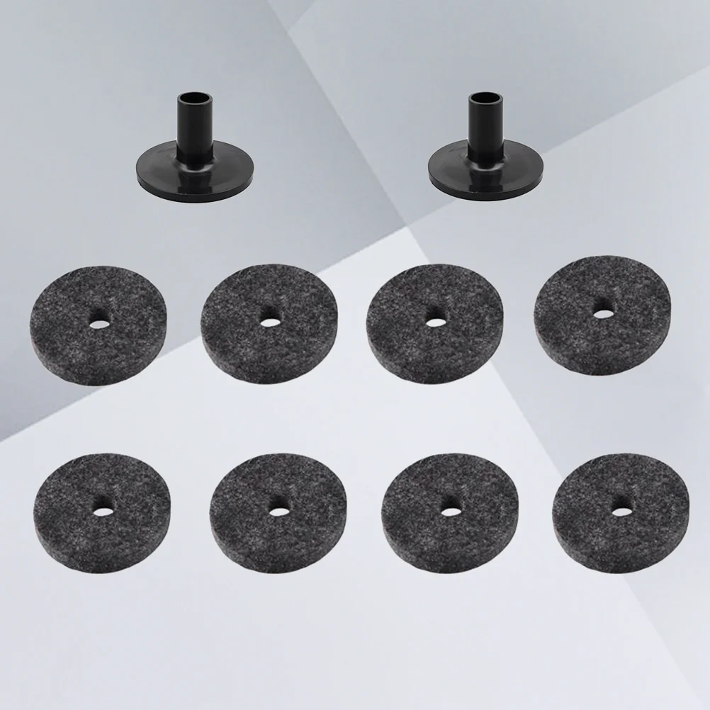 

Felt Washers Cymbal Drum Button Sleeve Practice Muffler Sleeves Strap Pads Cymbals Drummingsilencer Basemute