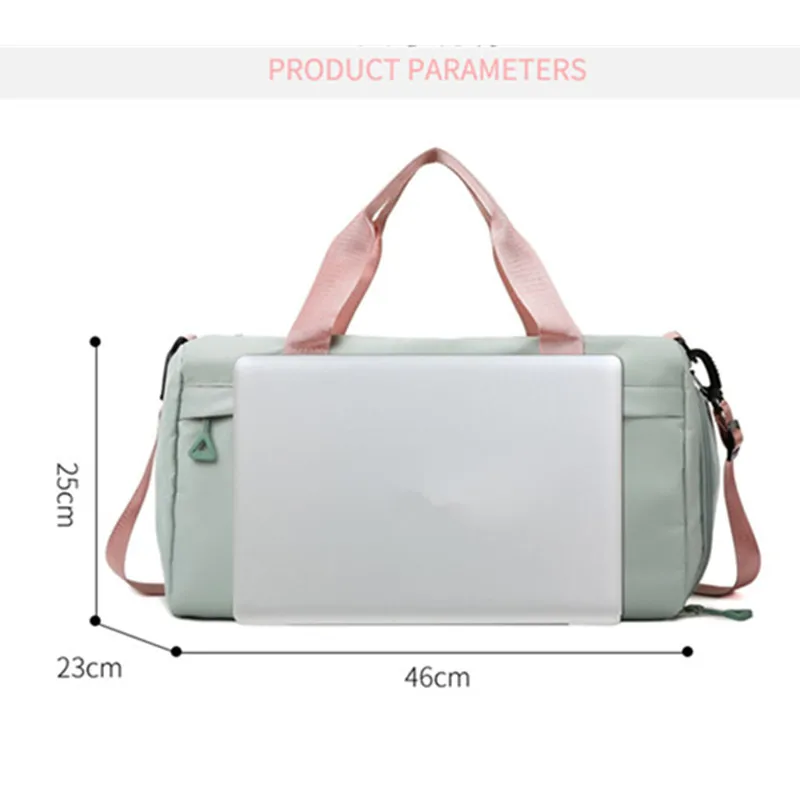 Man Bags Gym Female Waterproof Swimming Packing Yoga Large Weekend Luggage Handbag Shoe Pocket For Travel Women's Sports Bolsas