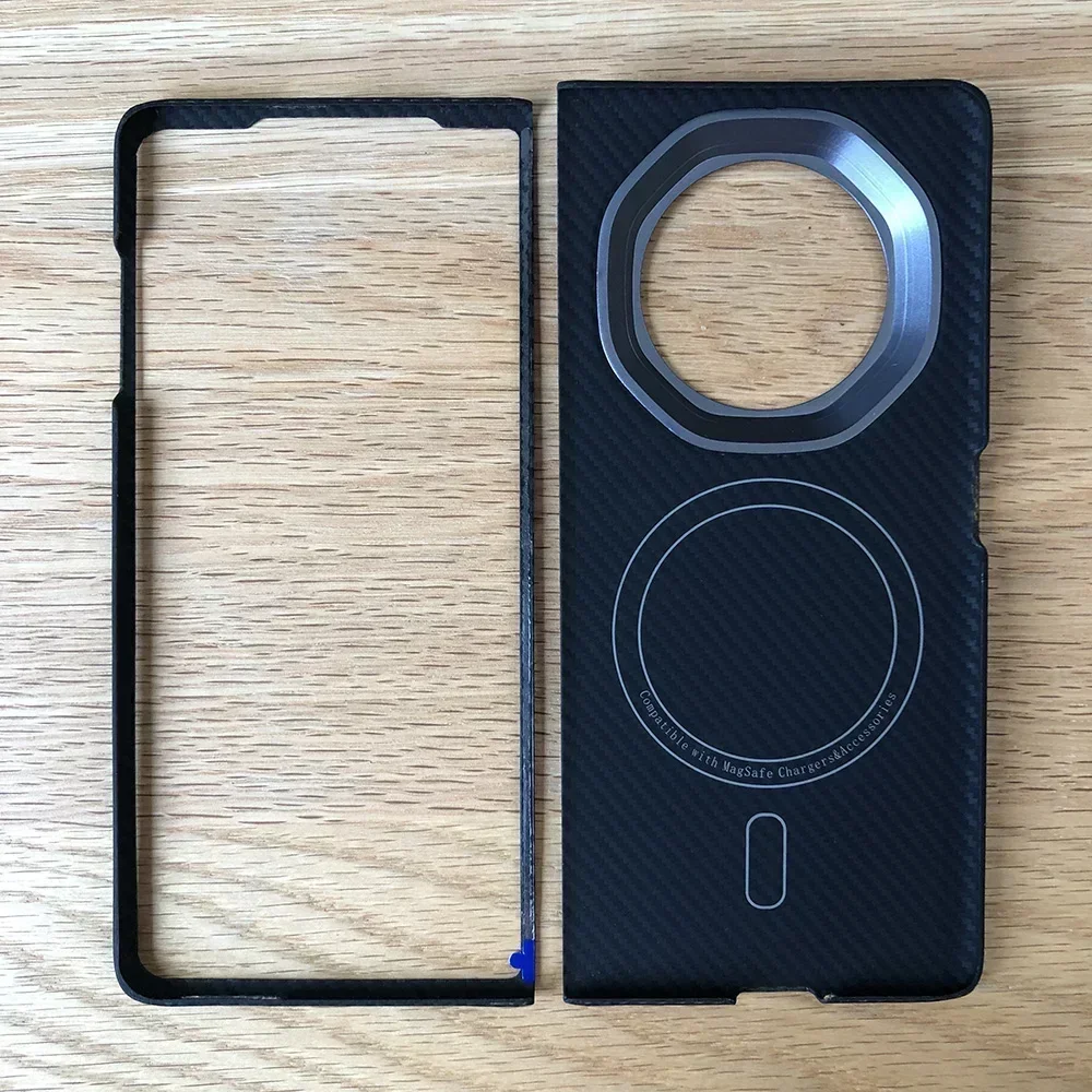 Черная фотография для Honor Magic V3 v3 кевларовый телефон настоящий Арамид карбон