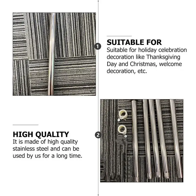 1 шт. держатель для садового флага праздничный флагшток коммерческий настенное