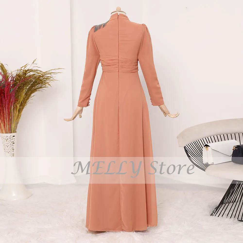 Женское шифоновое платье с кисточками вечернее платье-трапеция до пола высоким