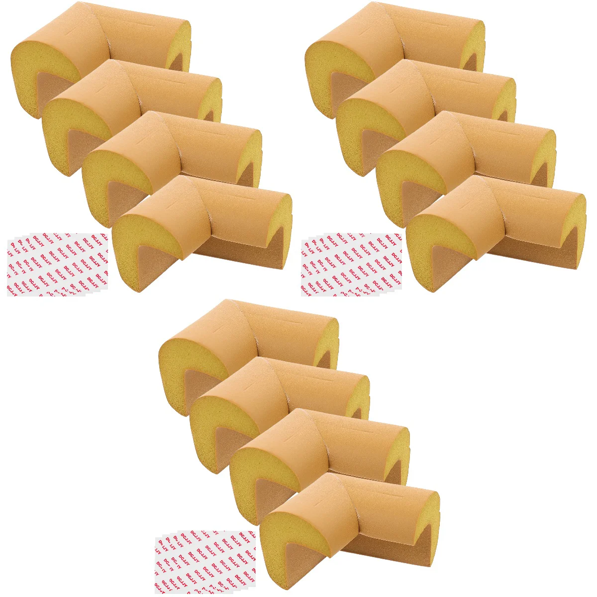 

12 pcs Corner Protectors Corner Cushions Proof Table Protectors