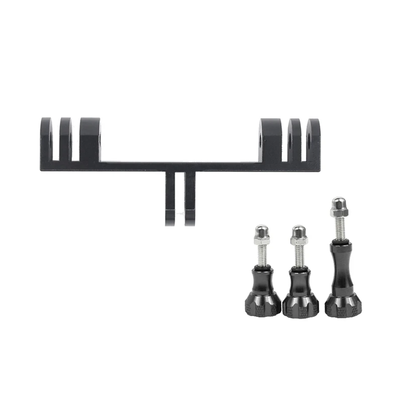 

Кронштейн для держателя камеры с 3 шт. алюминиевыми винтами с ручкой для крепления штатива для камеры Go Pro Hero 9 8 7 6 5 4