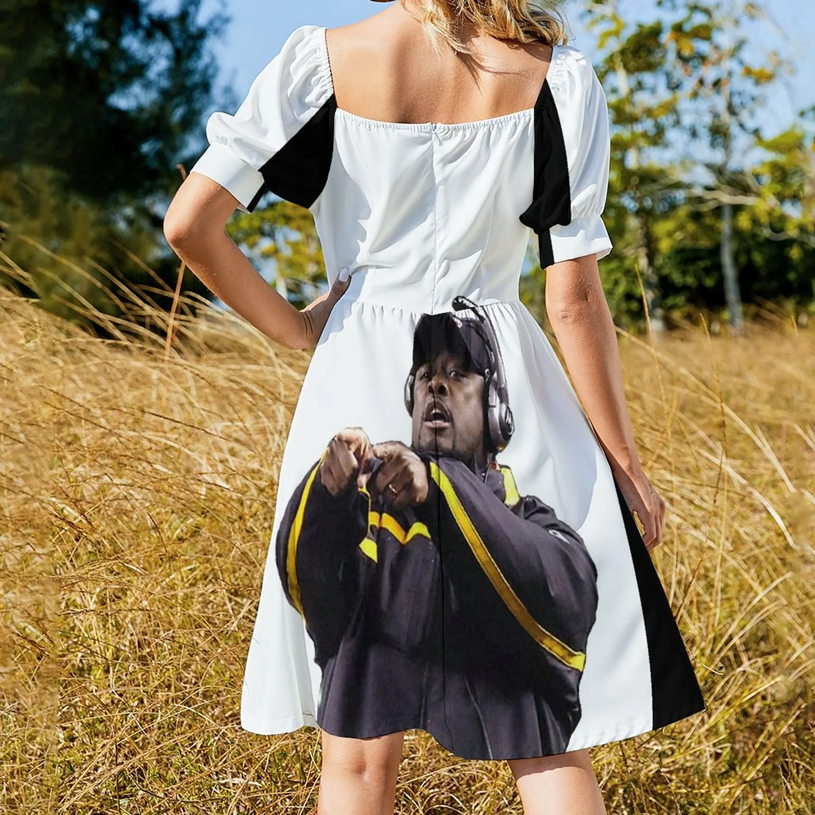 Mike Tomlin Платье из полиэстера